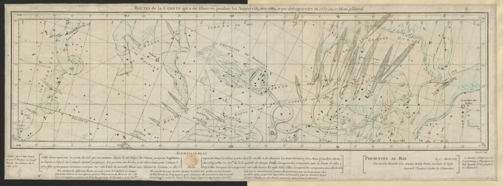 vintage celestial map with astrological sign